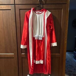 Kids Red Boxer Costume! EUC! Size XL!